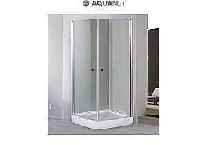 Душевой уголок Aquanet IVA NK1222 100x90 стекло прозрачное/профиль хром купить в интернет-магазине Sanbest