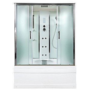 Душевая кабина DTO ЕМ4515 с гидромассажем и пультом 150х85 купить в интернет-магазине Sanbest