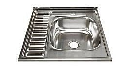 Мойка кухонная MIXLINE ML 528019 хром купить в интернет-магазине сантехники Sanbest