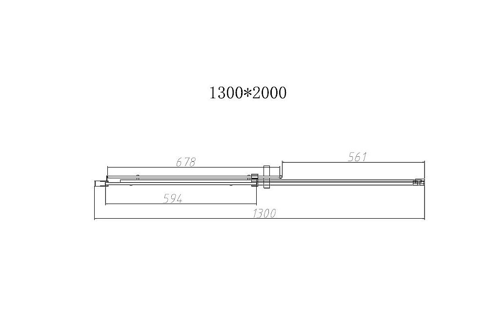 Душевая дверь Vincea DICE VDS-4D130CL 130 хром/прозрачная купить в интернет-магазине Sanbest