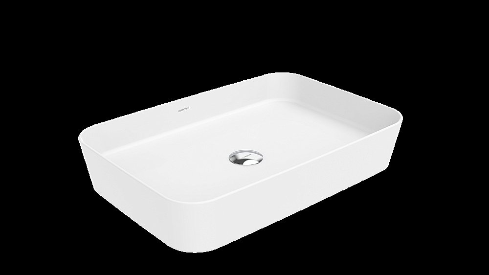 Раковина Creavit Loop 60 LP060-0000 белая купить в интернет-магазине Sanbest