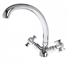 Смеситель для кухни Agger Retro-X A1700200 хром купить в интернет-магазине сантехники Sanbest