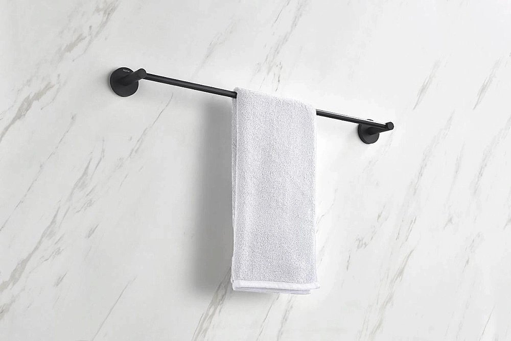 Полотенцедержатель Aquatek Европа AQ4114MB черный матовый купить в интернет-магазине сантехники Sanbest