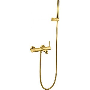 Смеситель для ванны Boheme Uno 463-G золото купить в интернет-магазине сантехники Sanbest