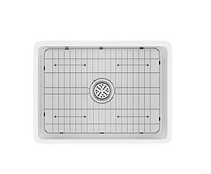 Кухонная мойка Paulmark GLAMP 61 DUO PM086146-WH белая купить в интернет-магазине сантехники Sanbest