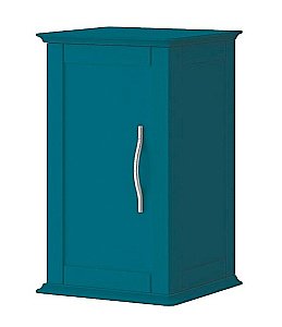 Шкафчик Cezares New Classico TIFFANY 54962 34 Blu Petrolio для ванной в интернет-магазине сантехники Sanbest