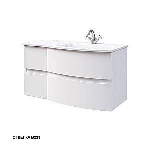 Тумба с раковиной Caprigo Integra 100.2 для ванной в интернет-магазине Sanbest