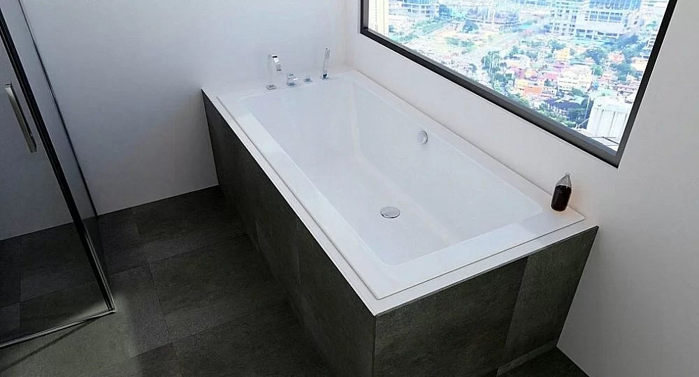 Акриловая ванна Riho Lugo 180x80 B133001005 белая купить в интернет-магазине Sanbest