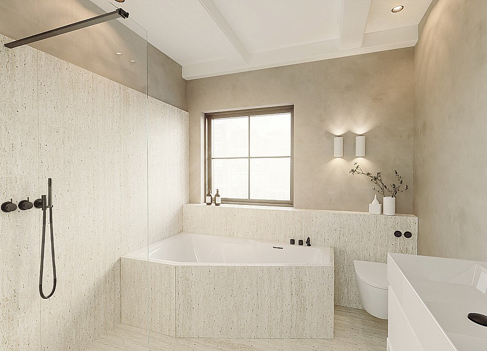 Акриловая ванна Riho Rething Space 170x90 белая купить в интернет-магазине Sanbest