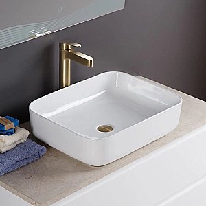 Раковина накладная Belbagno 50 BB1304 белая купить в интернет-магазине Sanbest