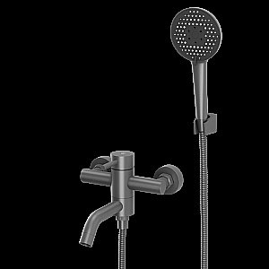 Смеситель для ванны Rush Melos SUS1101-44Grey графит купить в интернет-магазине сантехники Sanbest