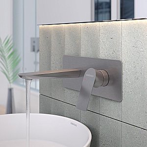 Смеситель для раковины BERGES VENTAS S 076013 оружейная сталь купить в интернет-магазине сантехники Sanbest