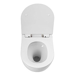 Унитаз подвесной BelBagno SFERA-TOR BB046CH-TOR белый, безободковый, слив-торнадо купить в интернет-магазине Sanbest