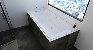 Акриловая ванна Riho Lugo 180x80 B133001005 белая купить в интернет-магазине Sanbest