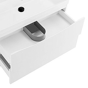 Тумба с раковиной Belbagno MARINO 90 2C-SO/BB900/450-LV-MR-AST Bianco Opaco для ванной в интернет-магазине Sanbest