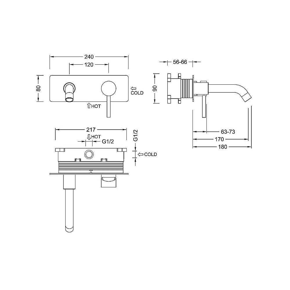 Смеситель для раковины Timo Saona 2371/17SM купить в интернет-магазине сантехники Sanbest