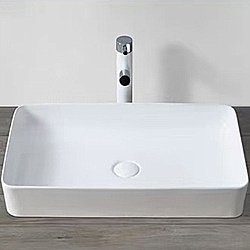 Раковина накладная RGW GS-22 80121022-01 белая купить в интернет-магазине Sanbest