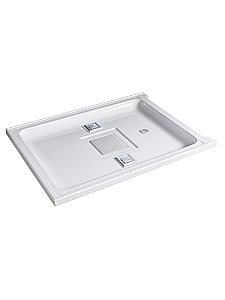 Душевая кабина WeltWasser WW500 LAINE XL 1214 с гидромассажем, профиль матовый хром/стекло прозрачное купить в интернет-магазине Sanbest