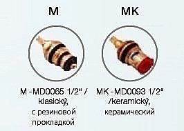 Смеситель для раковины RAV-Slezak PREMIUM CRISTAL LINE MK193 хром купить в интернет-магазине сантехники Sanbest