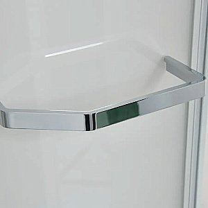 Душевая кабина Orans Diamond SR-89101LS White стекло прозрачное/профиль белый купить в интернет-магазине Sanbest