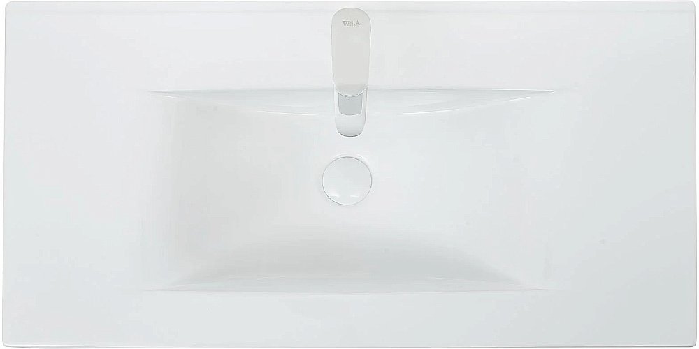 Раковина WeltWasser WW DEILBACH 7505- 90 белая купить в интернет-магазине Sanbest