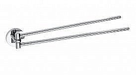 Полотенцедержатель двойной поворотный Bemeta Omega 104204191 купить в интернет-магазине сантехники Sanbest