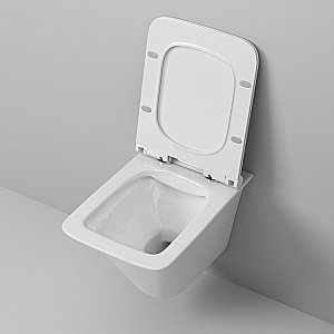 Унитаз подвесной Grossman GR-4413S безободковый, с крышкой микролифт купить в интернет-магазине Sanbest