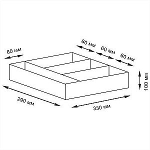 Корзина для белья WasserKRAFT Neime WB-190-L купить в интернет-магазине сантехники Sanbest