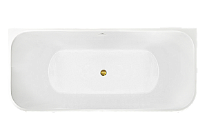 Акриловая ванна Royal Bath RIVA RB610400GD 180х80 белый купить в интернет-магазине Sanbest