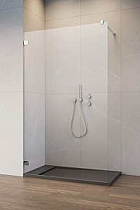 Душевое ограждение Radaway Essenza Pro Walk-in 160 10103160-01-01 стекло прозрачное/профиль хром купить в интернет-магазине Sanbest