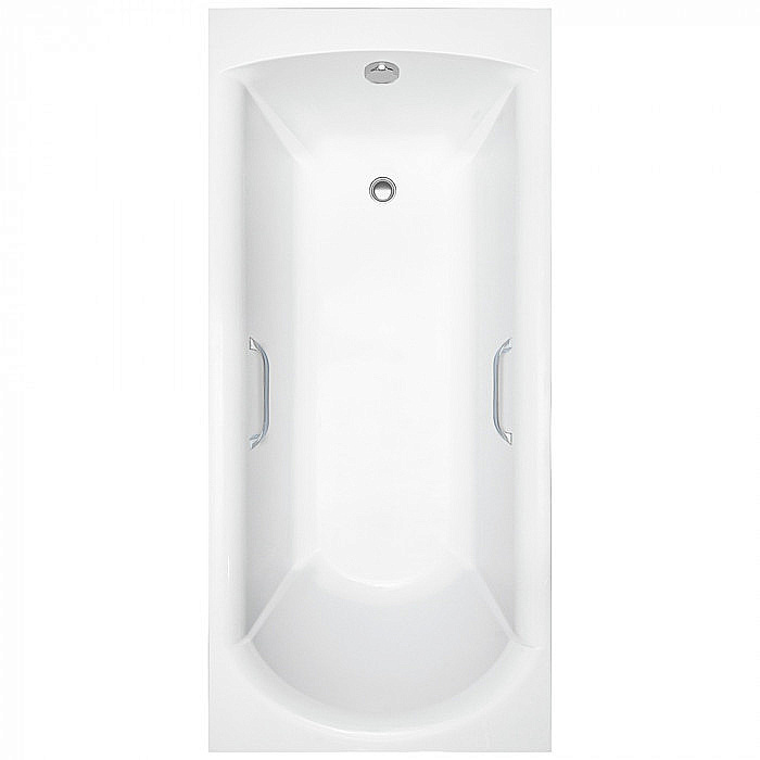 Ванна Delice Astra DLR330054R-G 160х70 белая/ручки хром купить в интернет-магазине Sanbest