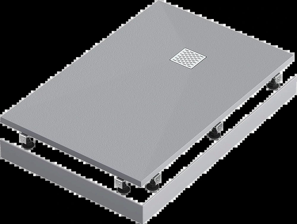 Душевой поддон Good Door Essentia ЛП00266 170x90 графит купить в интернет-магазине Sanbest