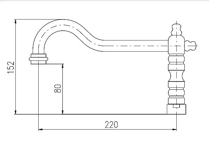 Излив Rav-Slezak SR0164Z золото купить в интернет-магазине сантехники Sanbest
