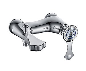 Смеситель для ванны Bronze de Luxe Yasmina T800/B02 хром купить в интернет-магазине сантехники Sanbest