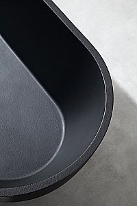 Ванна отдельностоящая Abber FRANKFURT AM9941B 170х75 черная купить в интернет-магазине Sanbest