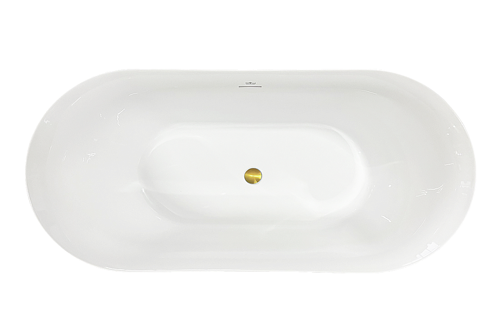 Акриловая ванна Royal Bath PAFOS RB611700GD 150х73 белый купить в интернет-магазине Sanbest