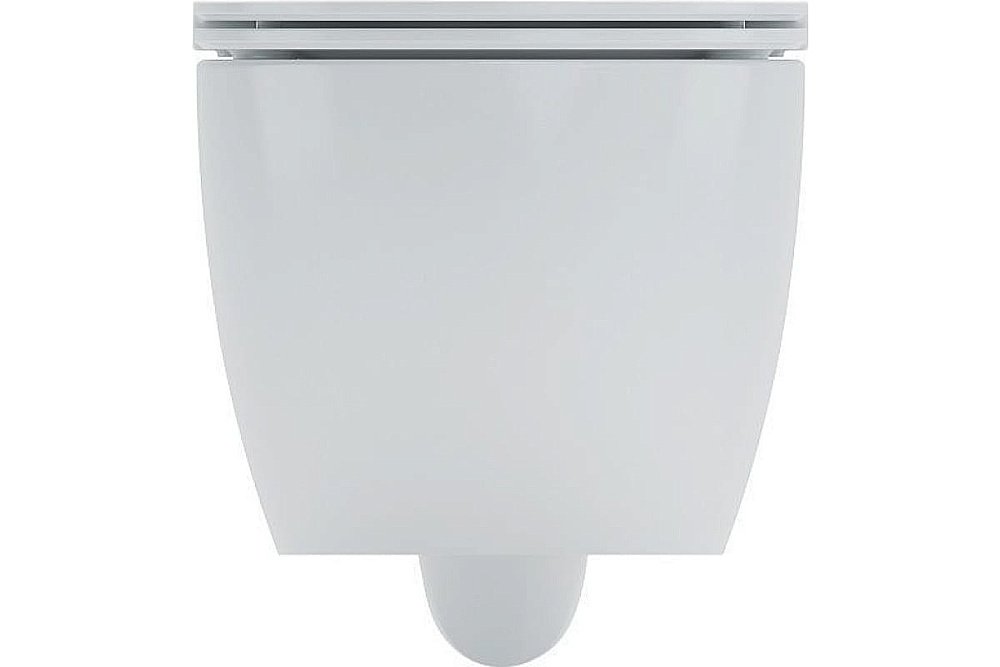 Унитаз подвесной Art&Max TORINO AM823-V/SC белый, с сиденьем микролифт, безободковый купить в интернет-магазине Sanbest