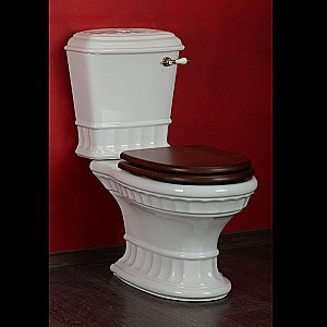 Унитаз Migliore Gianeta 31168 белый/бронза купить в интернет-магазине Sanbest