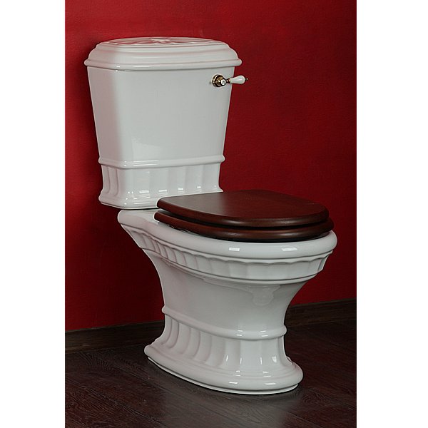 Унитаз Migliore Gianeta 31168 белый/бронза купить в интернет-магазине Sanbest