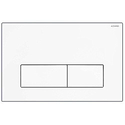 Кнопка для инсталляции Azario NEW AZ-015.01 белая купить в интернет-магазине сантехники Sanbest