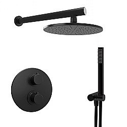 Душевая система PAINI Cox 78PZSET26911THSH черная матовая купить в интернет-магазине сантехники Sanbest