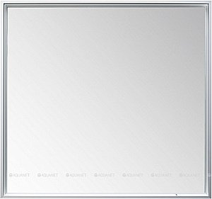 Зеркало De Aqua Алюминиум 261696 90 серебро в ванную от интернет-магазине сантехники Sanbest