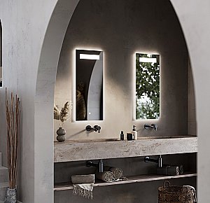 Зеркало Sancos Solo SL35 35х80 в ванную от интернет-магазине сантехники Sanbest