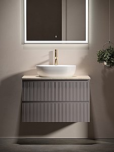 Тумба с раковиной Sancos SNOB R 80 со столешницей, Doha Soft для ванной в интернет-магазине Sanbest