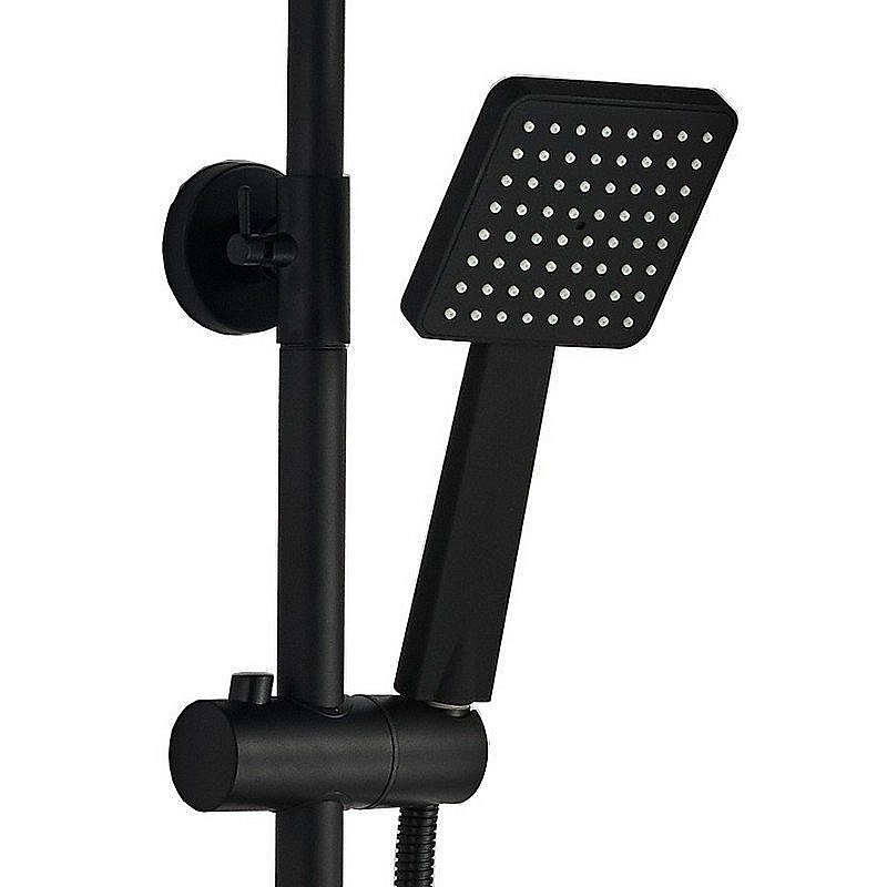 Душевая система Boch Mann ECO Quadro Black BM8427 черная купить в интернет-магазине сантехники Sanbest