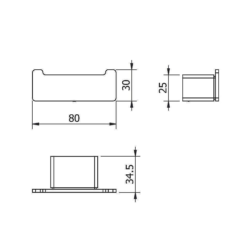 Крючок Langberger Vico 11332A купить в интернет-магазине сантехники Sanbest