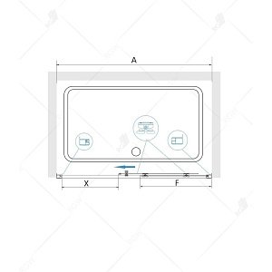 Душевая дверь RGW Classic CL-14 100 купить в интернет-магазине Sanbest