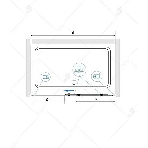 Душевая дверь RGW Classic CL-14 100 купить в интернет-магазине Sanbest