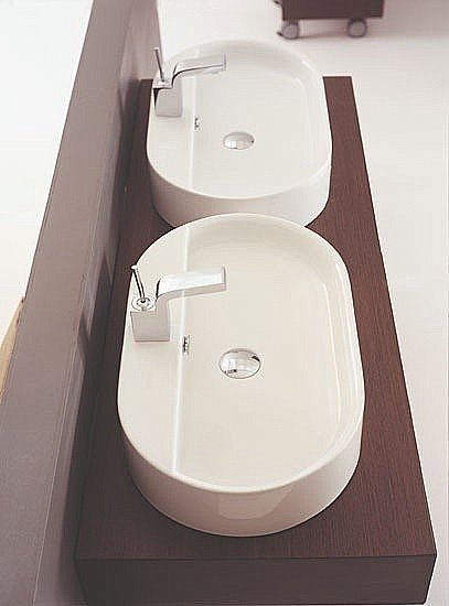 Раковина Kerasan Ciotola 65 028501*1 белая купить в интернет-магазине Sanbest