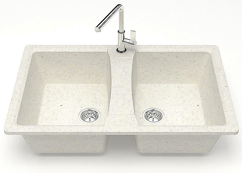 Кухонная мойка Azario Elmas 78х50 CS00079898 хлопок купить в интернет-магазине сантехники Sanbest